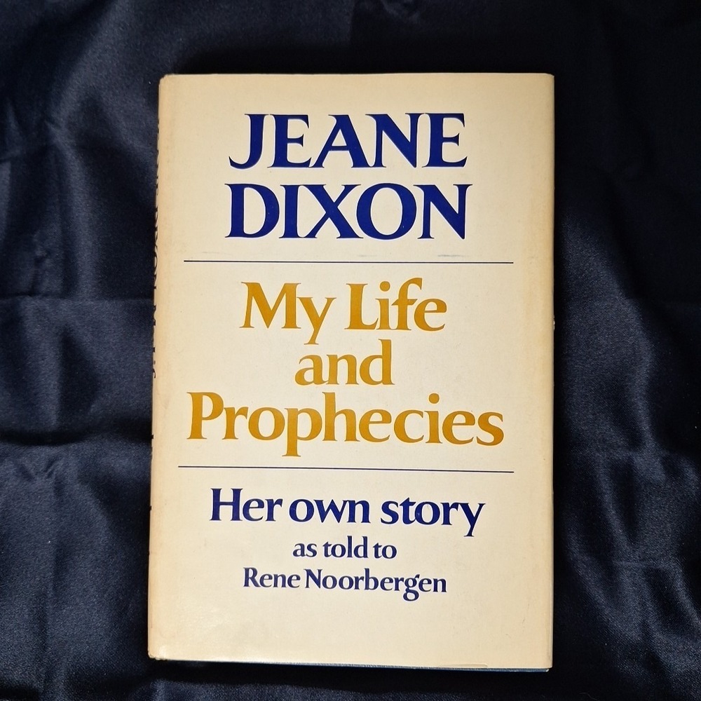 My Life and Prophecies Jeane Dixon HC 1st Ed 1969 Christian New Age Prophecy - Picture 2 of 16